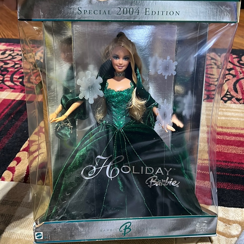 Special 2004 edition holiday Barbie doll.